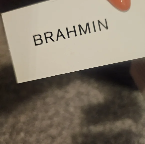 BRAHMIN- Duxbury Satchel Autumn Solid Mini Melbourne- Genuine Leather - Picture 4 of 13